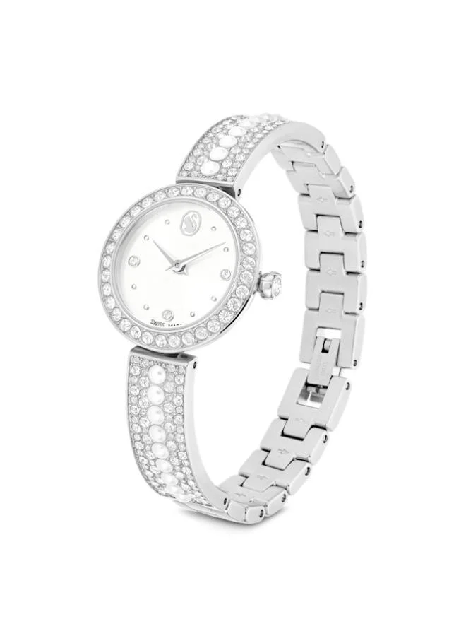 SWAROVSKI Matrix Stainless Steel White Dial Analog Watch
